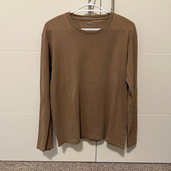 Uniqlo Shirt  - Brown  -  Size:L - Picture 1 of 3